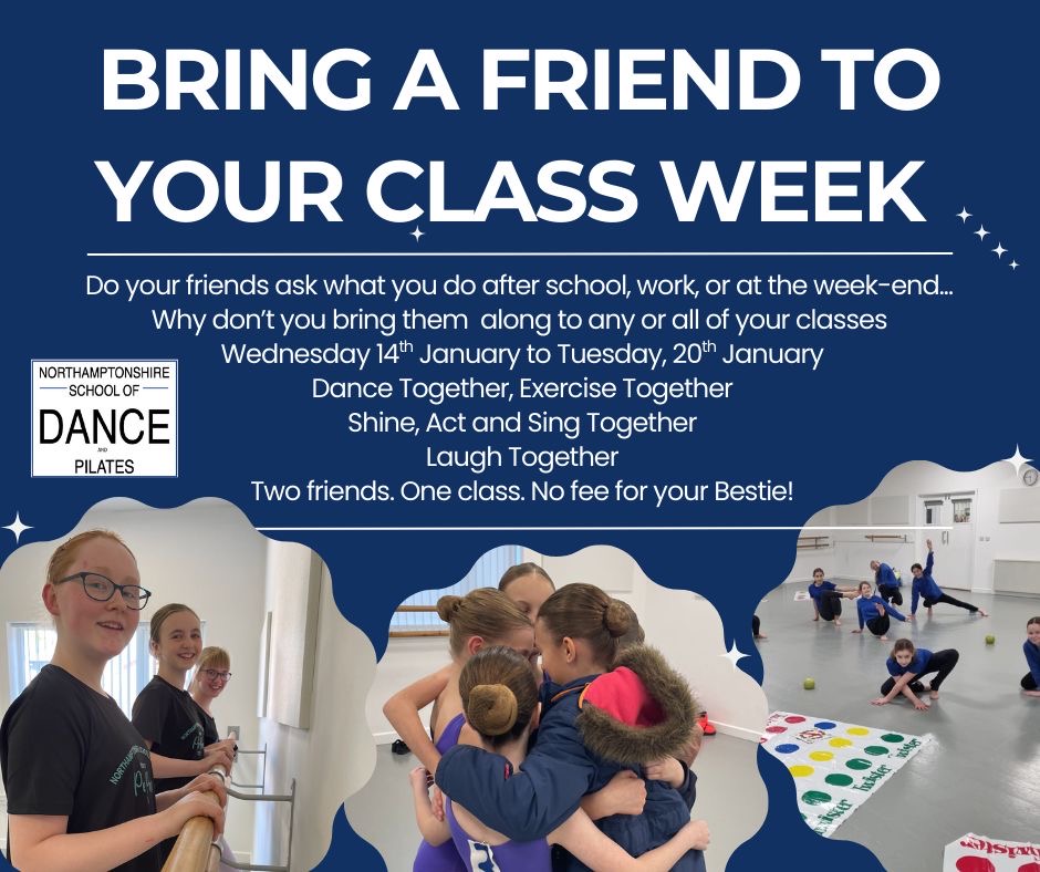 Bring a friend to dance, laugh, and have fun!